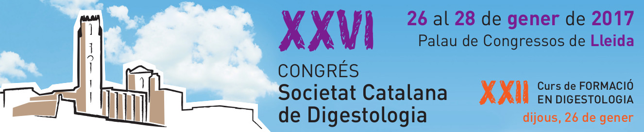 XXVI Congrés de la Societat Catalana de Digestologia